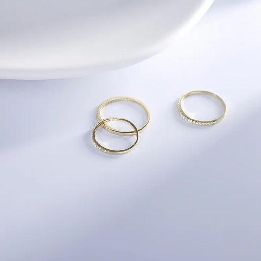 Inel Roua placat  14k lucrat manual cu diamant